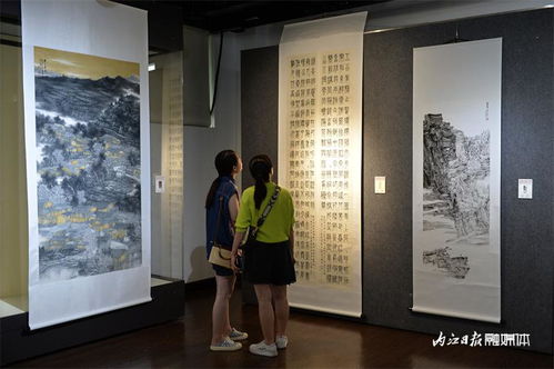 墨韵巴蜀情，书画连双城——四川内江与重庆永川书画作品交流展隆重开幕
